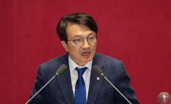 인사말하는 김의겸 의원