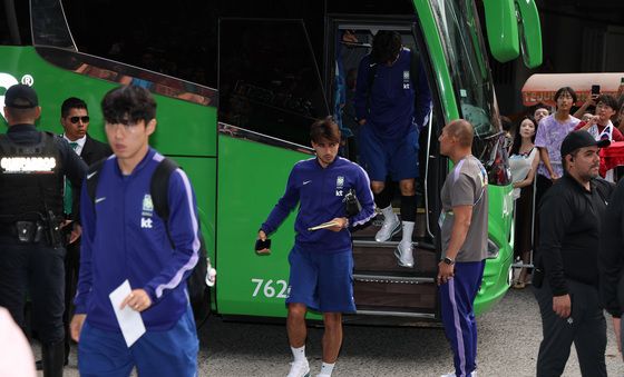 멕시코 과달라하라 입성한 대한민국 축구대표팀