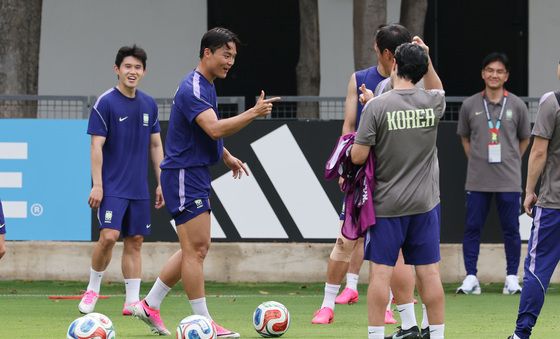 분위기 좋은 대한민국 축구대표팀
