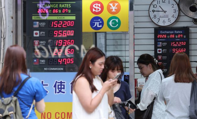 원·달러 환율, 야간거래서 1560원 돌파…금융위기 이후 최고