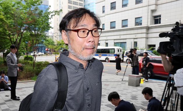 김순환 서민위 사무총장, '투표지 부족' 고발인 조사 출석