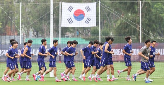 '러닝으로 시작하는 대한민국 축구대표팀'