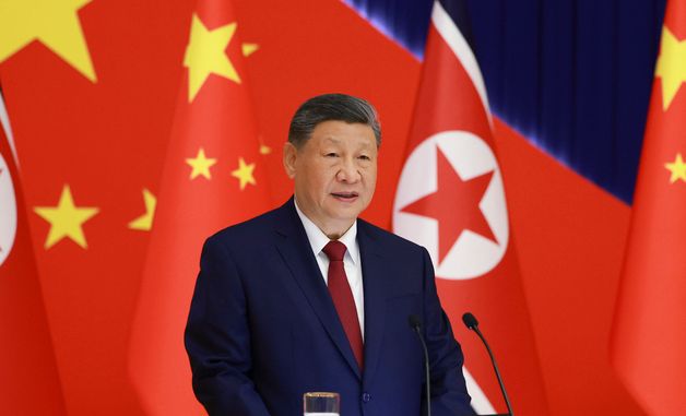[포토] 환영만찬서 발언하는 中시진핑
