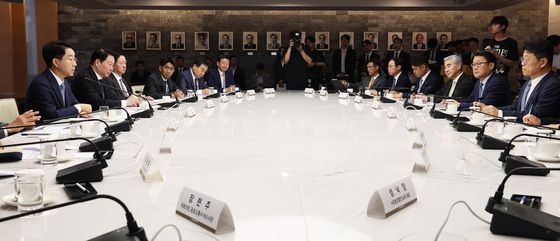 재계 찾은 국회의장