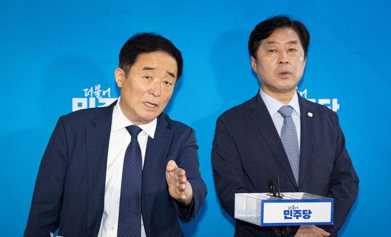 강득구·황명선 민주당 최고위원 브리핑