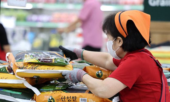 밥상물가 비상, 쌀값 15.1% 상승