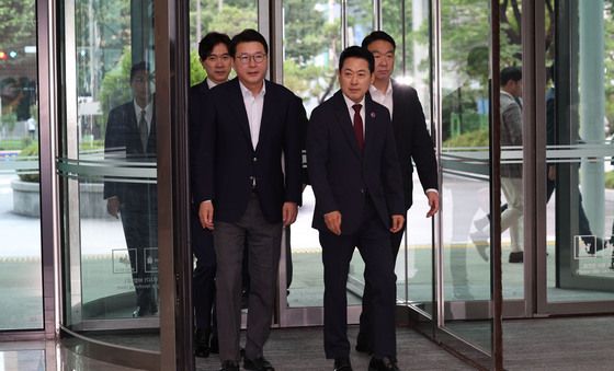 장동혁 대표, 경찰청 항의 방문