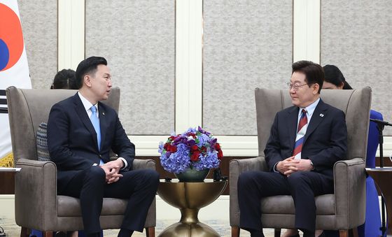 이재명 대통령, 몽골 총리 접견