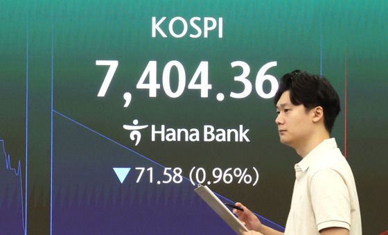 코스피, 하락 출발…코스닥은 강보합
