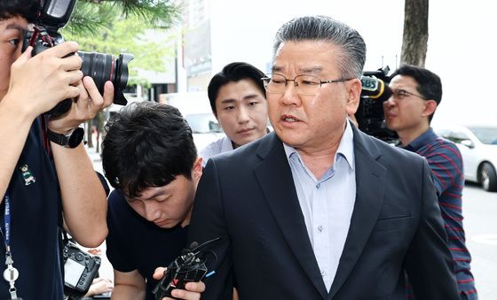 '관저 부실 감사 의혹' 유병호 전 감사원 사무총장 특검 출석