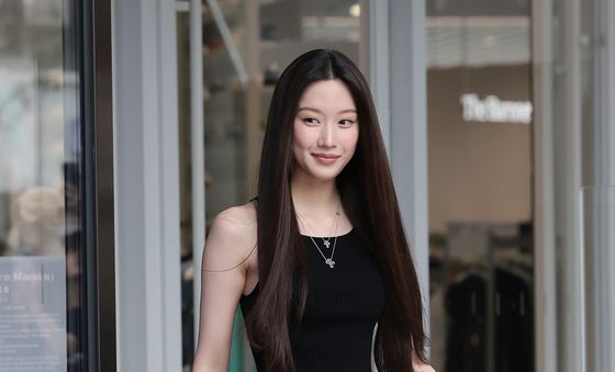 문가영, 성수동 포착