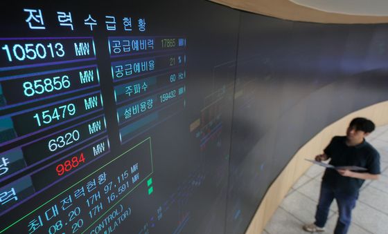 폭염에 분주한 한전