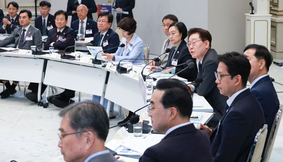국가재정전략회의 발언하는 이재명 대통령