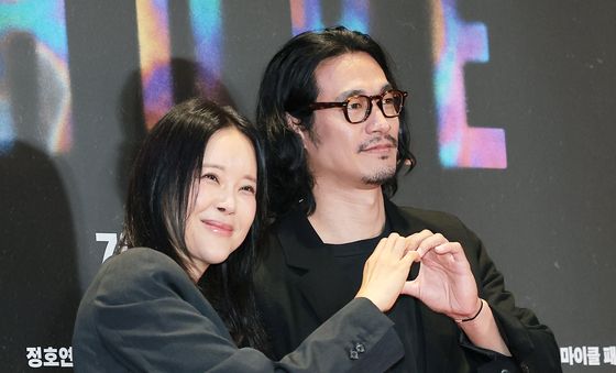 백지영·정석원, 영화관 데이트