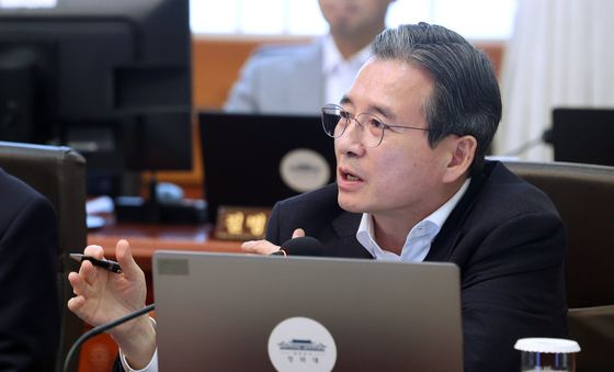 국무회의 발언하는 김용범 정책실장