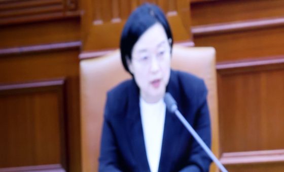 비상경제점검회의 모두 발언하는 한성숙 총리