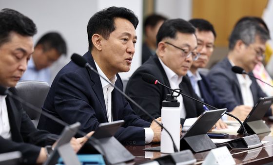 오세훈 시장, 민선 9기 첫 정례간부회의 주재