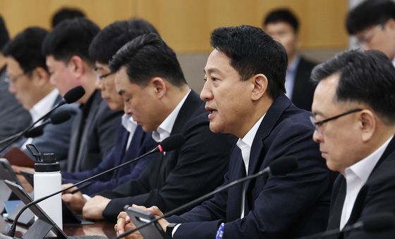 오세훈 서울시장, 민선 9기 첫 정례간부회의 주재