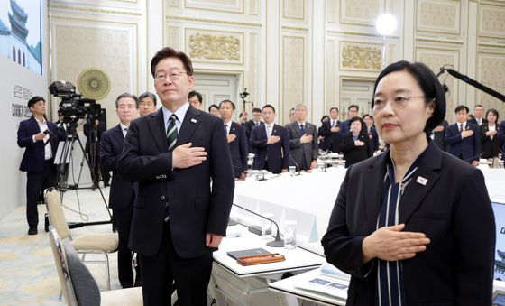 이재명 대통령, 과기정통부·방미통위·개보위 업무보고