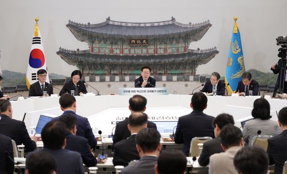 이재명 대통령, 과기정통부·방미통위·개보위 업무보고 발언