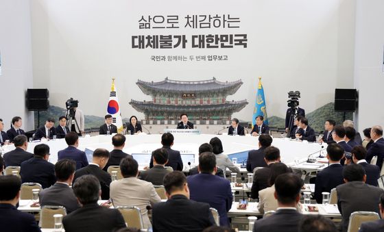 이재명 대통령, 과기정통부·방미통위·개보위 업무보고