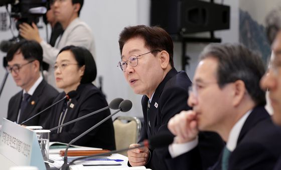 업무보고 발언하는 이재명 대통령