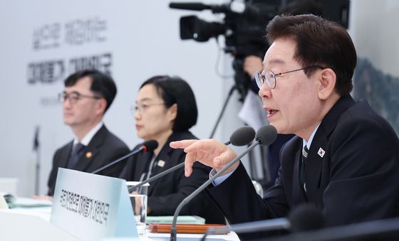 국토부·농림부·해수부 업무보고 발언하는 이재명 대통령