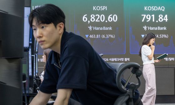 냉온탕 오가는 코스피
