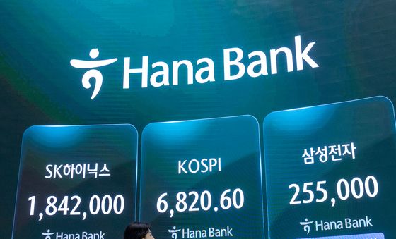 반도체 하락에 코스피 6900선 밑으로