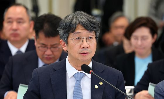 업무보고 하는 임승관 질병관리청장