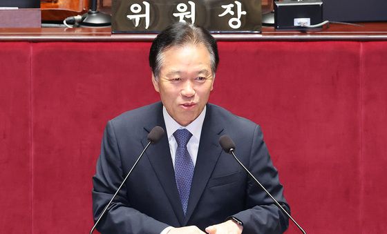 인사말하는 정태호 예결위 간사