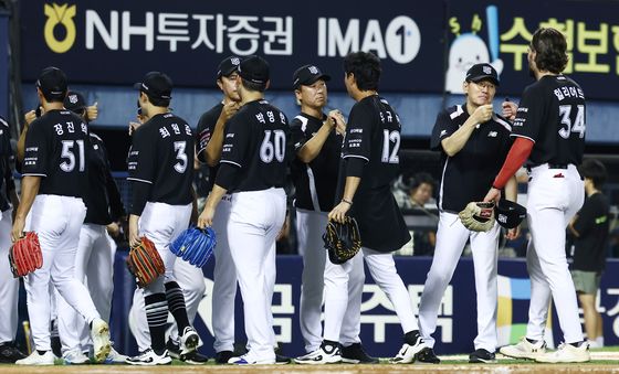 후반전 첫 경기 승리한 KT 위즈