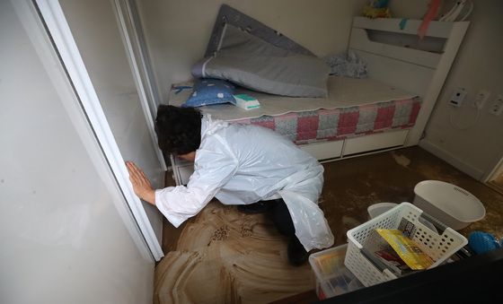 경북 안동 수해 복구
