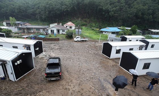 화마 할퀸 경북 안동, 이번엔 수마 덮쳐