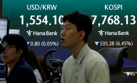 반도체주 투매에 매도 사이드카 발동