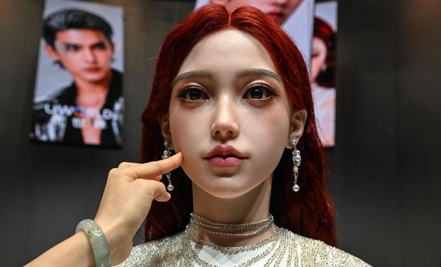 [포토]"아이돌급 여신 미모" 中 초실사 휴머노이드 로봇