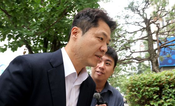종합특검 출석하는  최재훈 부장검사