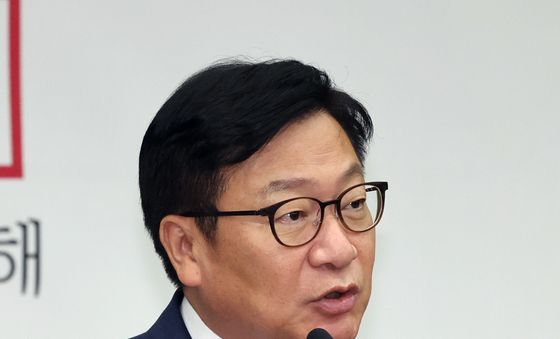 정점식 원내대표, 의총 모두발언