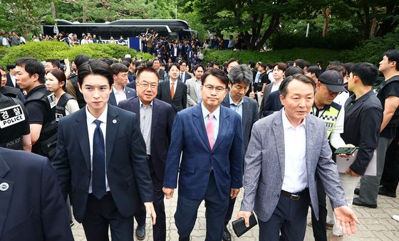 잠실 개표소 현장조사 나선 국조특위
