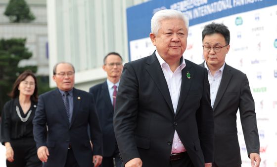 부천국제판타스틱영화제 참석한 황인홍 무주군수