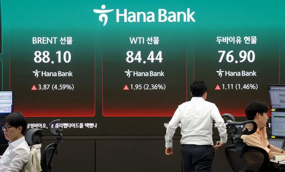 중동 긴장에 유가 급등