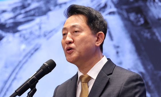 인사말 하는 오세훈 서울시장