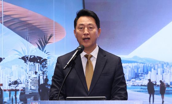 인사말 하는 오세훈 서울시장