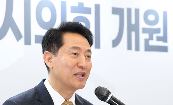 오세훈 서울시장, 제12대 서울시의회 개원 축하