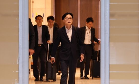 미국 향하는 김정관 산자부 장관