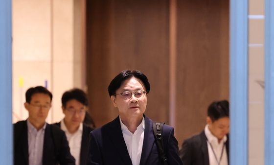 미국 향하는 김정관 장관