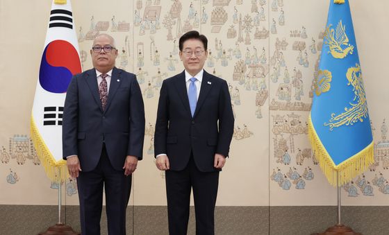 이재명 대통령, 신임 주한콜롬비아대사 신임장 제정식