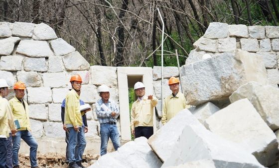 박은식 산림청장, 집중호우 대비 산림 유역관리 사업지 현장점검