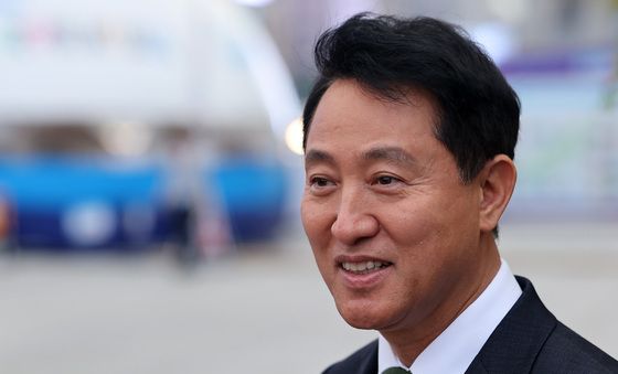 1심 선고 입장표명하는 오세훈 시장