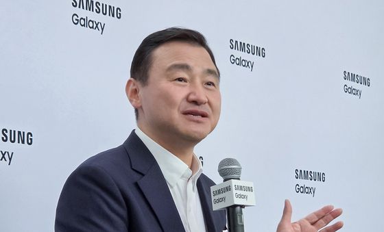 노태문 사장, 런던서 '갤럭시 언팩' 후 기자간담회